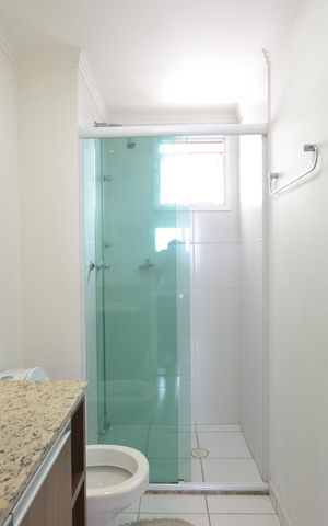 Apartamento para alugar com 84m², 2 quartos e 1 vagaBanheiro Social