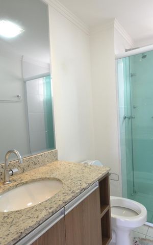 Apartamento para alugar com 84m², 2 quartos e 1 vagaBanheiro Social