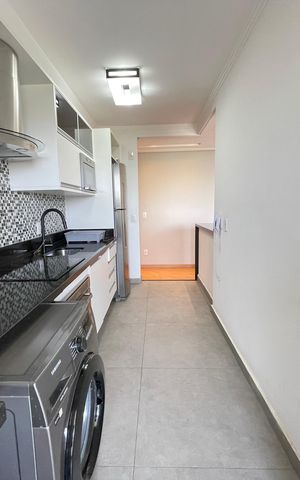 Apartamento para alugar com 84m², 2 quartos e 1 vagaCozinha e Área de Serviço