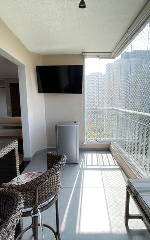 Apartamento para alugar com 84m², 2 quartos e 1 vagaVaranda