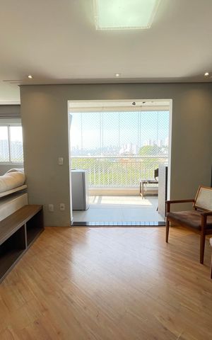Apartamento para alugar com 84m², 2 quartos e 1 vagaSala
