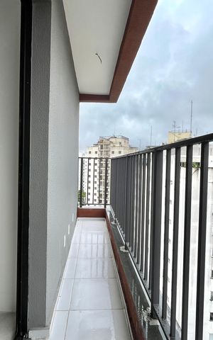 Apartamento à venda com 42m², 2 quartos e sem vaga Apartamento à venda com 42m², 2 quartos e sem vagaVaranda