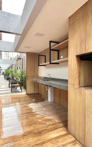Apartamento à venda com 42m², 2 quartos e sem vaga Apartamento à venda com 42m², 2 quartos e sem vagaÁrea comum - Churrasqueira