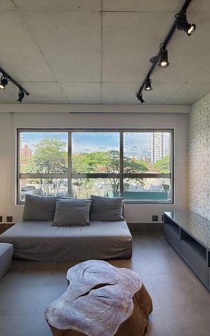 Apartamento para alugar com 74m², 1 quarto e 1 vaga Apartamento para alugar com 74m², 1 quarto e 1 vagaSala