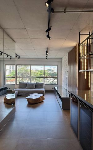 Apartamento para alugar com 74m², 1 quarto e 1 vaga Apartamento para alugar com 74m², 1 quarto e 1 vagaSala