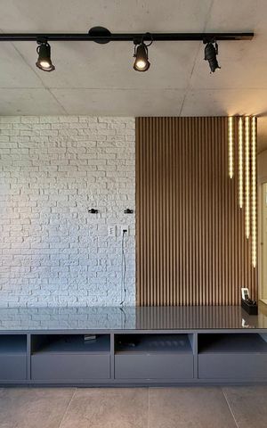 Apartamento para alugar com 74m², 1 quarto e 1 vaga Apartamento para alugar com 74m², 1 quarto e 1 vagaSala