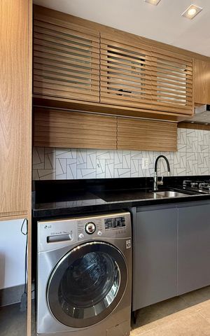 Apartamento para alugar com 74m², 1 quarto e 1 vaga Apartamento para alugar com 74m², 1 quarto e 1 vagaÁrea de Serviço