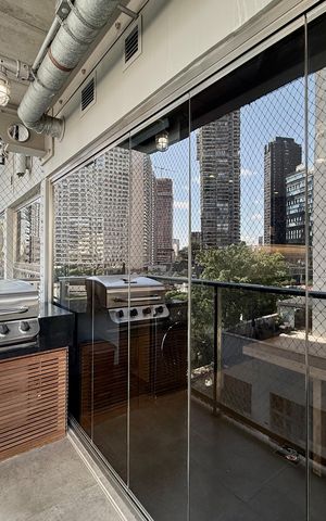 Apartamento para alugar com 74m², 1 quarto e 1 vaga Apartamento para alugar com 74m², 1 quarto e 1 vagaSacada