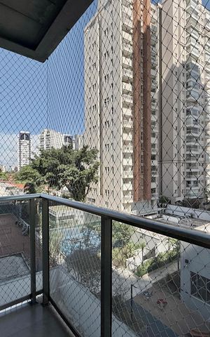 Apartamento para alugar com 74m², 1 quarto e 1 vaga Apartamento para alugar com 74m², 1 quarto e 1 vagaSacada