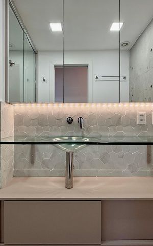 Apartamento para alugar com 74m², 1 quarto e 1 vaga Apartamento para alugar com 74m², 1 quarto e 1 vagaBanheiro