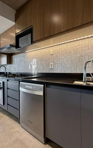 Apartamento para alugar com 74m², 1 quarto e 1 vaga Apartamento para alugar com 74m², 1 quarto e 1 vagaCozinha