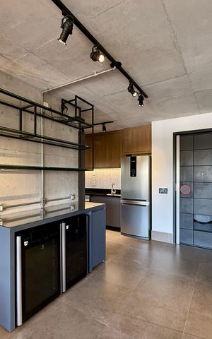 Apartamento para alugar com 74m², 1 quarto e 1 vaga Apartamento para alugar com 74m², 1 quarto e 1 vagaSala