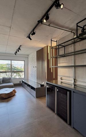 Apartamento para alugar com 74m², 1 quarto e 1 vaga Apartamento para alugar com 74m², 1 quarto e 1 vagaSala