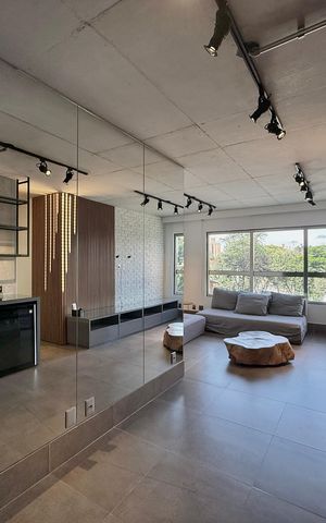 Apartamento para alugar com 74m², 1 quarto e 1 vaga Apartamento para alugar com 74m², 1 quarto e 1 vagaSala