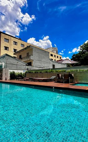 Apartamento para alugar com 74m², 1 quarto e 1 vaga Apartamento para alugar com 74m², 1 quarto e 1 vagaPiscina