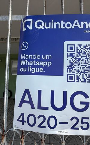 Casa para alugar com 80m², 3 quartos e 1 vagaPlaquinha instalada COD HVTG-2264