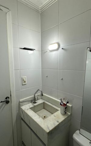 Apartamento para alugar com 60m², 2 quartos e 1 vaga Apartamento para alugar com 60m², 2 quartos e 1 vagaBanheiro