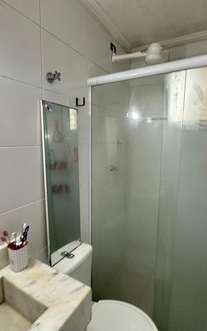 Apartamento para alugar com 60m², 2 quartos e 1 vaga Apartamento para alugar com 60m², 2 quartos e 1 vagaBanheiro