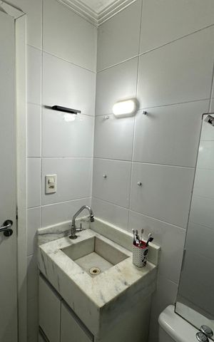 Apartamento para alugar com 60m², 2 quartos e 1 vaga Apartamento para alugar com 60m², 2 quartos e 1 vagaBanheiro
