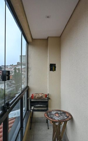 Casa para alugar com 50m², 2 quartos e 1 vagaVaranda do Quarto 2