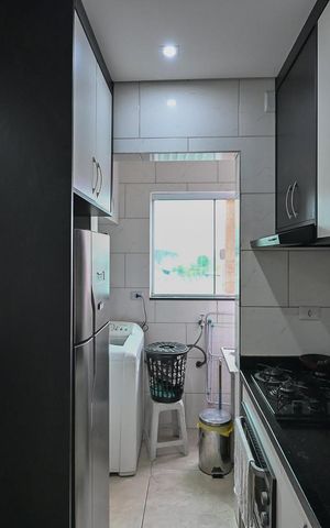 Casa para alugar com 50m², 2 quartos e 1 vagaCozinha