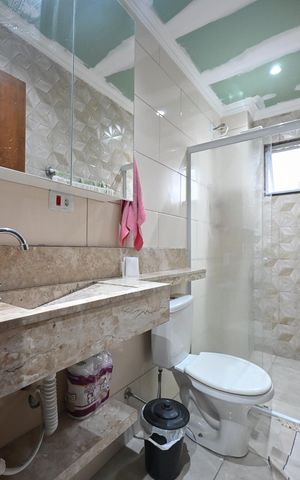 Casa para alugar com 50m², 2 quartos e 1 vagaBanheiro
