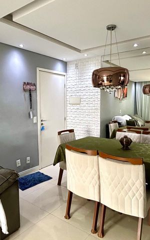 Apartamento à venda com 68m², 2 quartos e 1 vagaSala