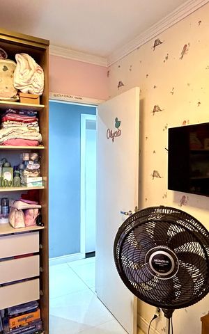 Apartamento à venda com 68m², 2 quartos e 1 vagaQuarto 