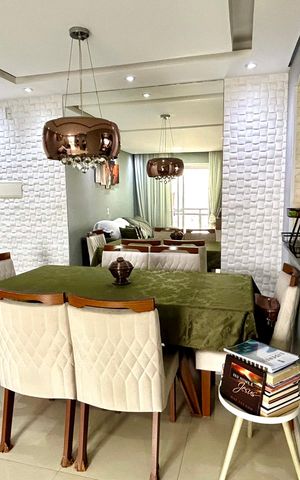 Apartamento à venda com 68m², 2 quartos e 1 vagaSala