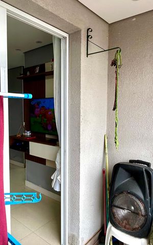 Apartamento à venda com 68m², 2 quartos e 1 vagaVaranda da Sala
