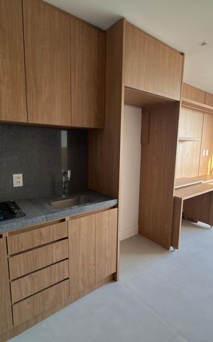 Apartamento para alugar com 36m², 1 quarto e 1 vaga