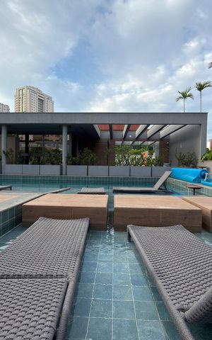 Apartamento para alugar com 36m², 1 quarto e 1 vaga