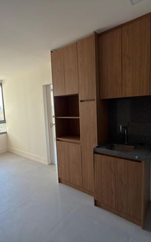 Apartamento para alugar com 36m², 1 quarto e 1 vaga