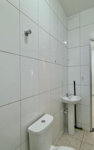 Studio para alugar com 40m², 1 quarto e 1 vaga Studio para alugar com 40m², 1 quarto e 1 vagaBanheiro