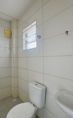 Studio para alugar com 40m², 1 quarto e 1 vaga Studio para alugar com 40m², 1 quarto e 1 vagaBanheiro