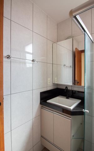 Apartamento para alugar com 64m², 2 quartos e 1 vaga Apartamento para alugar com 64m², 2 quartos e 1 vagaBanheiro