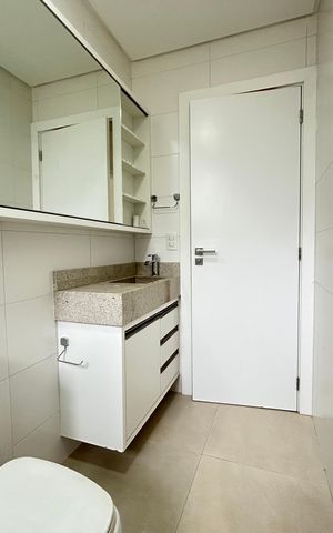 Apartamento para alugar com 129m², 3 quartos e 2 vagasBanheiro Social