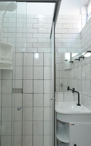 Casa para alugar com 25m², 1 quarto e sem vagaBanheiro