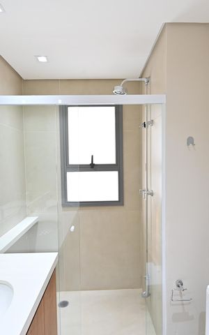 Apartamento à venda com 130m², 3 quartos e 2 vagasBanheiro da Suíte 1