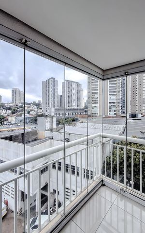 Apartamento à venda com 57m², 1 quarto e 1 vaga Apartamento à venda com 57m², 1 quarto e 1 vagaVaranda da Sala