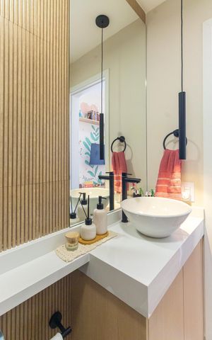 Apartamento para alugar com 40m², 2 quartos e 1 vaga Apartamento para alugar com 40m², 2 quartos e 1 vagaBanheiro