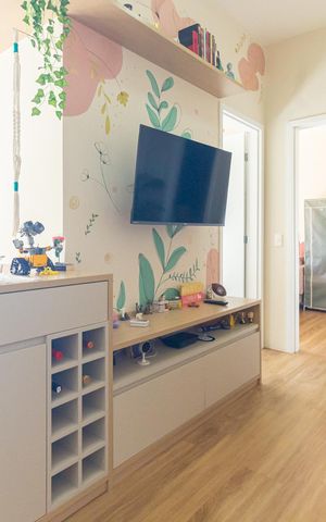 Apartamento para alugar com 40m², 2 quartos e 1 vaga Apartamento para alugar com 40m², 2 quartos e 1 vagaSala