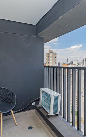 Studio à venda com 25m², 1 quarto e sem vaga Studio à venda com 25m², 1 quarto e sem vagaVaranda