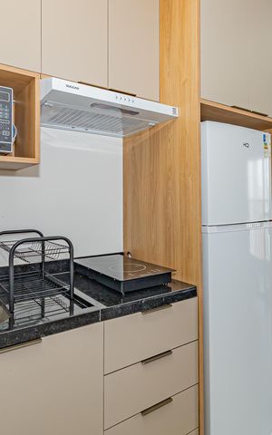 Studio à venda com 25m², 1 quarto e sem vaga Studio à venda com 25m², 1 quarto e sem vagaCozinha