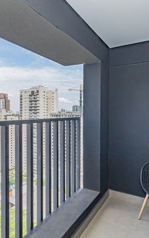 Studio à venda com 25m², 1 quarto e sem vaga Studio à venda com 25m², 1 quarto e sem vagaVaranda