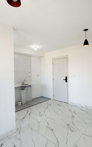 Apartamento para alugar com 37m², 2 quartos e 1 vaga Apartamento para alugar com 37m², 2 quartos e 1 vagaSala