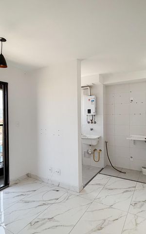 Apartamento para alugar com 37m², 2 quartos e 1 vaga Apartamento para alugar com 37m², 2 quartos e 1 vagaSala