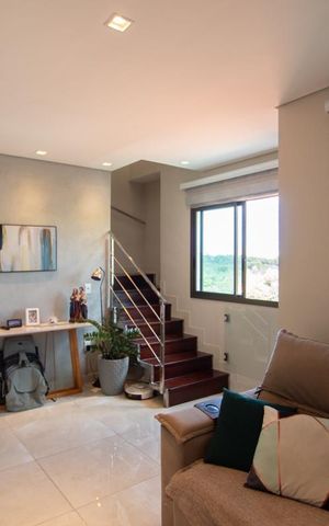 Apartamento à venda com 124m², 3 quartos e 2 vagas Apartamento à venda com 124m², 3 quartos e 2 vagasSala 1