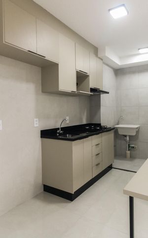 Apartamento para alugar com 35m², 2 quartos e sem vaga Apartamento para alugar com 35m², 2 quartos e sem vagaCozinha