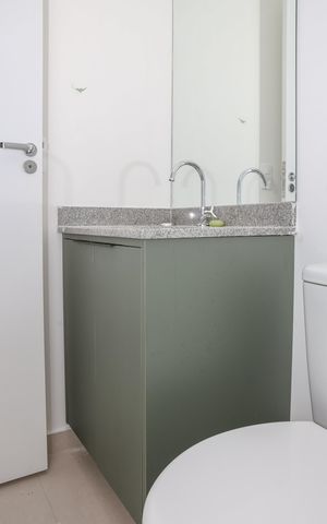 Apartamento à venda com 27m², 1 quarto e sem vaga Apartamento à venda com 27m², 1 quarto e sem vagaBanheiro